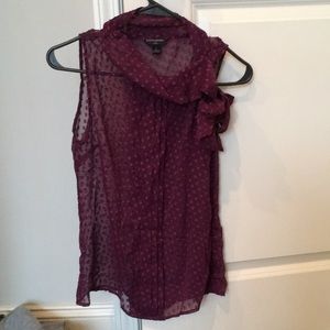Sheer banana republic tank